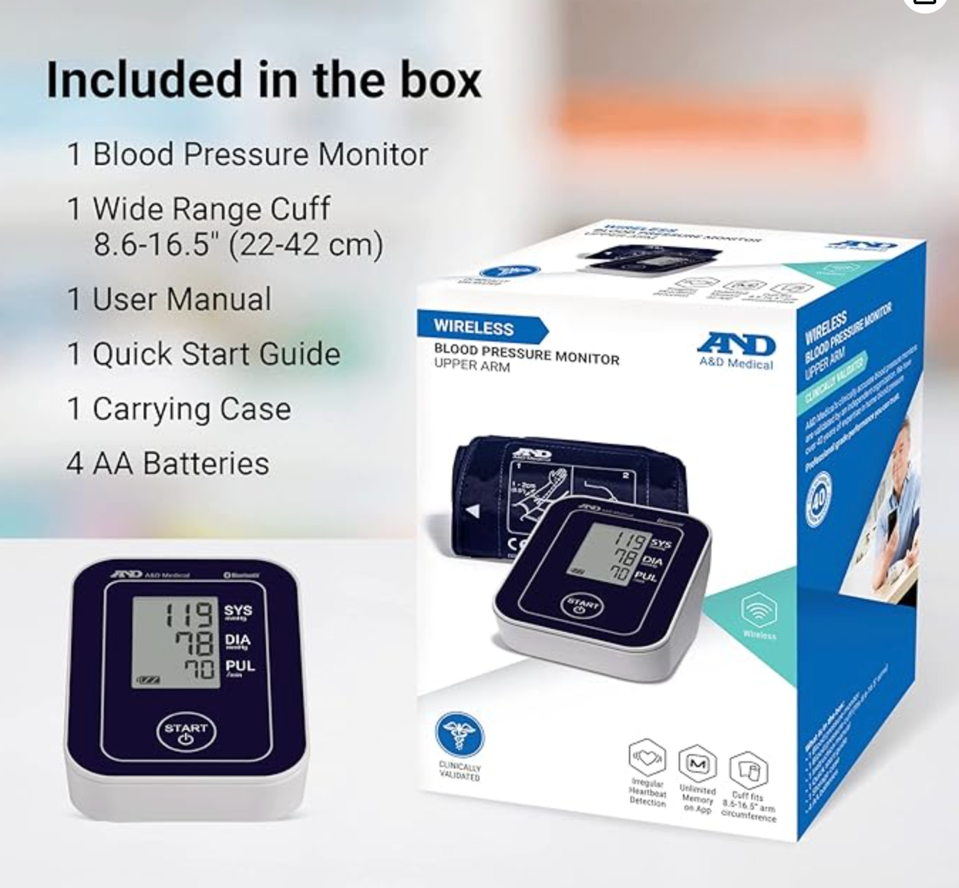Arm Cuff for Extra Large Arms for The Blood Pressure Monitor - China Home  Use Blood Monitor, Digital Blood Pressure Monitor