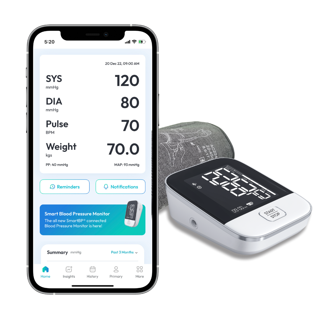 SmartBP® Connected Blood Pressure Monitor